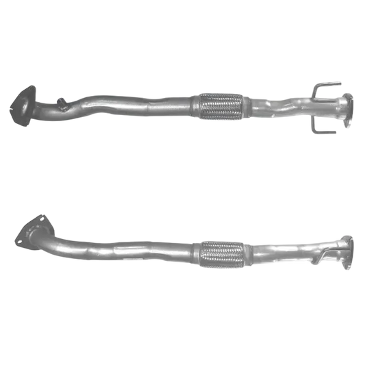 Auspuffrohr Abgasrohr Flexrohr Hosenrohr Abgaskrümmer Rohr bis EURO 4 E-Prüfzeichen für FIAT DOBLO 1.9L JTD 186A9  Kat zum... BM CATALYSTS