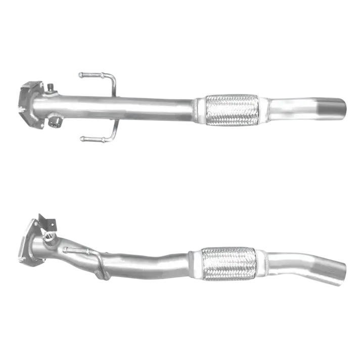 Auspuffrohr Abgasrohr Flexrohr Hosenrohr Abgaskrümmer Rohr bis EURO 4 E-Prüfzeichen für FIAT FIORINO 1.3L MJTD 199A2.000 Motor u.a. BM CATALYSTS