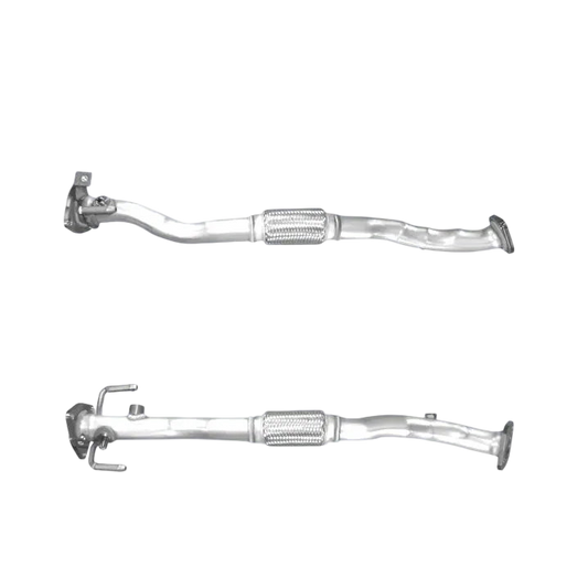Auspuffrohr Abgasrohr Flexrohr Hosenrohr Abgaskrümmer Rohr bis EURO 4 E-Prüfzeichen für FIAT GRANDE PUNTO 1.3L MJTD 199A2 Motor Kat zum DPF... BM CATALYSTS