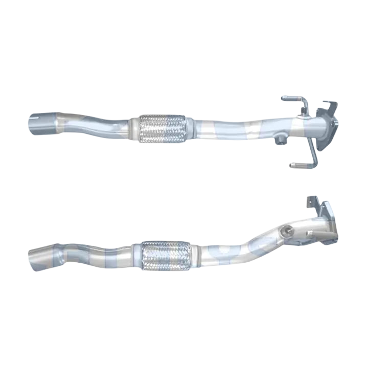 Auspuffrohr Abgasrohr Flexrohr Hosenrohr Abgaskrümmer Rohr bis EURO 4 E-Prüfzeichen für FIAT GRANDE PUNTO 1.3L MJTD 199A2 Motor Kat zum DPF... BM CATALYSTS