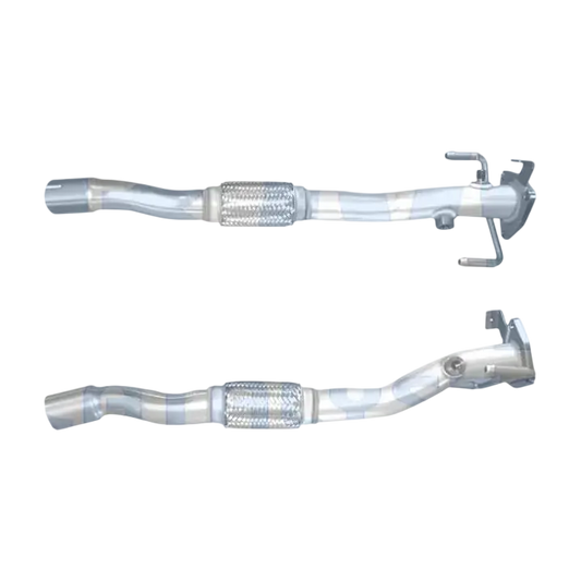 Auspuffrohr Abgasrohr Flexrohr Hosenrohr Abgaskrümmer Rohr bis EURO 4 E-Prüfzeichen für FIAT GRANDE PUNTO 1.3L MJTD 199A2 Motor Kat zum DPF... BM CATALYSTS