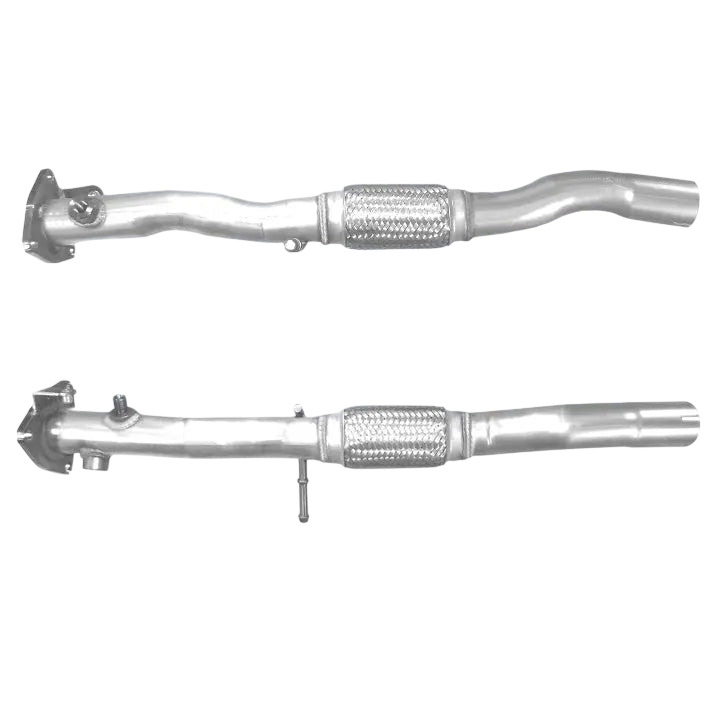 Auspuffrohr Abgasrohr Flexrohr Hosenrohr Abgaskrümmer Rohr bis EURO 4 E-Prüfzeichen für FIAT IDEE 1.3L MJTD 199A3 Motor; DPF; 1. C/Rohr u.a. BM CATALYSTS
