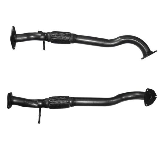 Auspuffrohr Abgasrohr Flexrohr Hosenrohr Abgaskrümmer Rohr bis EURO 4 E-Prüfzeichen für FIAT IDEE 1.9L JTD 188B2 Motor u.a. BM CATALYSTS