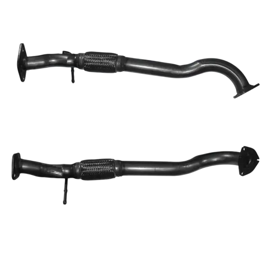 Auspuffrohr Abgasrohr Flexrohr Hosenrohr Abgaskrümmer Rohr bis EURO 4 E-Prüfzeichen für FIAT IDEE 1.9L JTD 188B2 Motor u.a. BM CATALYSTS