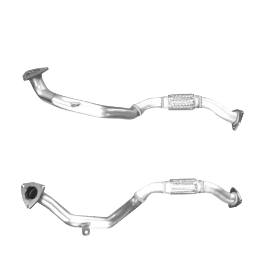 Auspuffrohr Abgasrohr Flexrohr Hosenrohr Abgaskrümmer Rohr bis EURO 4 E-Prüfzeichen für FIAT SEDICI 1.9L MJTD D19AA Motor; 1. C/Rohr u.a. BM CATALYSTS