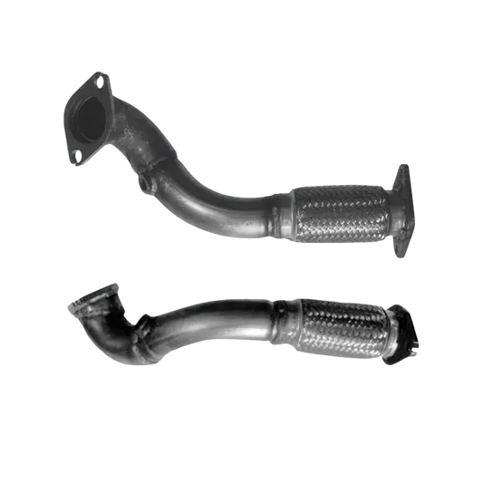 Auspuffrohr Abgasrohr Flexrohr Hosenrohr Abgaskrümmer Rohr bis EURO 4 E-Prüfzeichen für FORD FIESTA 2L ST150 N4JB Motor u.a. BM CATALYSTS