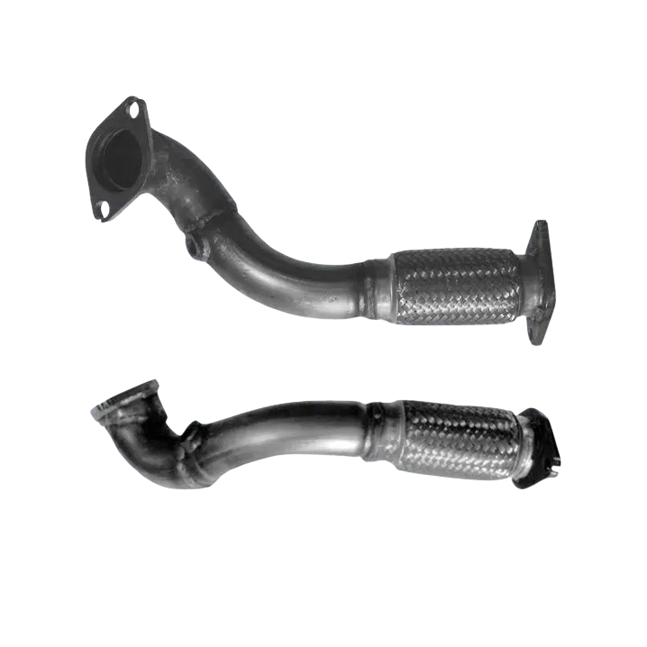 Auspuffrohr Abgasrohr Flexrohr Hosenrohr Abgaskrümmer Rohr bis EURO 4 E-Prüfzeichen für FORD FIESTA 2L ST150 N4JB Motor u.a. BM CATALYSTS