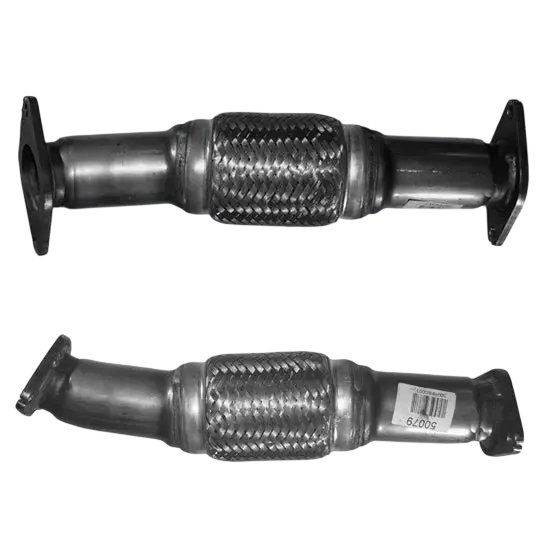 Auspuffrohr Abgasrohr Flexrohr Hosenrohr Abgaskrümmer Rohr bis EURO 4 E-Prüfzeichen für FORD FOCUS 2L Mk.1 ST170 Verbindungsrohr u.a. BM CATALYSTS