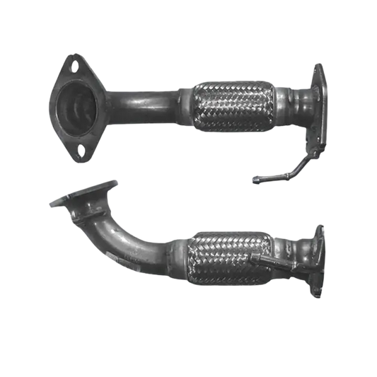 Auspuffrohr Abgasrohr Flexrohr Hosenrohr Abgaskrümmer Rohr bis EURO 4 E-Prüfzeichen für HONDA ACCORD 2.2L CDTi TD N22A1 Motor u.a. BM CATALYSTS