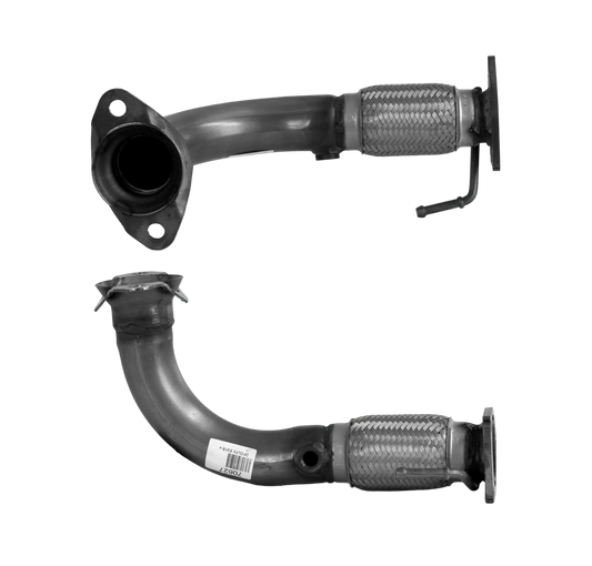 Auspuffrohr Abgasrohr Flexrohr Hosenrohr Abgaskrümmer Rohr bis EURO 4 E-Prüfzeichen für HONDA ACCORD 2.4L Vtec K24A; K24A3 Motor u.a. BM CATALYSTS