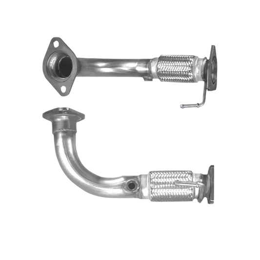 Auspuffrohr Abgasrohr Flexrohr Hosenrohr Abgaskrümmer Rohr bis EURO 4 E-Prüfzeichen für HONDA ACCORD 2L 16-V-Motoren K20A6; K20A; K20Z2 u.a. BM CATALYSTS