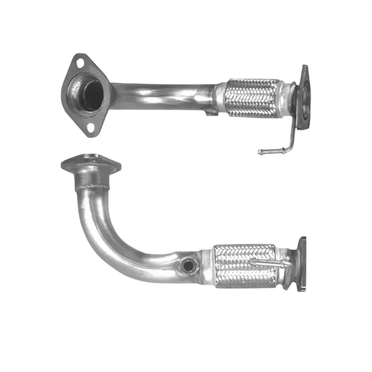 Auspuffrohr Abgasrohr Flexrohr Hosenrohr Abgaskrümmer Rohr bis EURO 4 E-Prüfzeichen für HONDA ACCORD 2L 16-V-Motoren K20A6; K20A; K20Z2 u.a. BM CATALYSTS