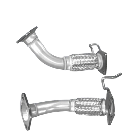 Auspuffrohr Abgasrohr Flexrohr Hosenrohr Abgaskrümmer Rohr bis EURO 4 E-Prüfzeichen für HONDA FR-V 2.2L CDTi N22A1 Motor u.a. BM CATALYSTS