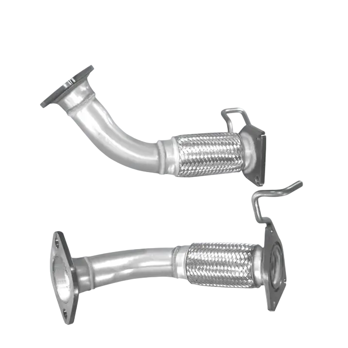 Auspuffrohr Abgasrohr Flexrohr Hosenrohr Abgaskrümmer Rohr bis EURO 4 E-Prüfzeichen für HONDA FR-V 2.2L CDTi N22A1 Motor u.a. BM CATALYSTS