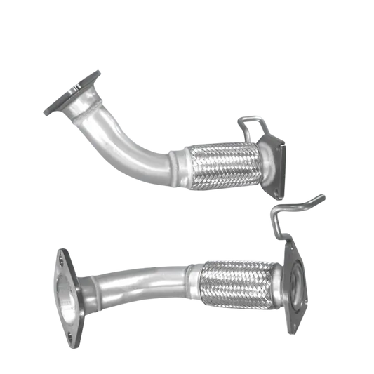 Auspuffrohr Abgasrohr Flexrohr Hosenrohr Abgaskrümmer Rohr bis EURO 4 E-Prüfzeichen für HONDA FR-V 2.2L CDTi N22A1 Motor u.a. BM CATALYSTS