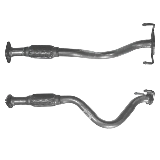 Auspuffrohr Abgasrohr Flexrohr Hosenrohr Abgaskrümmer Rohr bis EURO 4 E-Prüfzeichen für HYUNDAI GETZ 1.1L 12-V-G4HD-Motor u.a. BM CATALYSTS