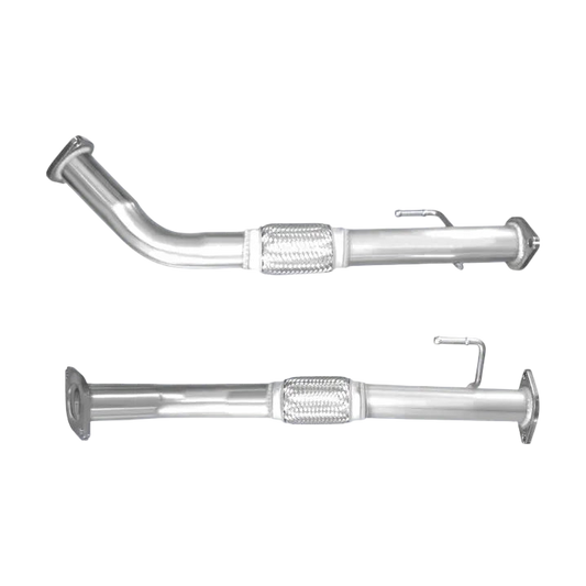 Auspuffrohr Abgasrohr Flexrohr Hosenrohr Abgaskrümmer Rohr bis EURO 4 E-Prüfzeichen für HYUNDAI H1 2.5L CRDi D4CB-Motor u.a. BM CATALYSTS