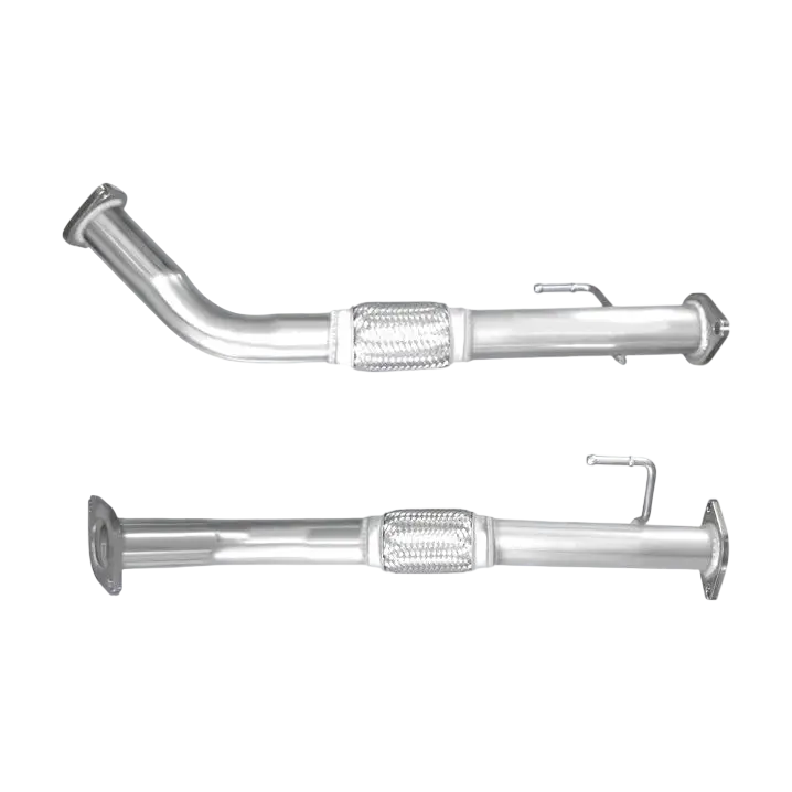 Auspuffrohr Abgasrohr Flexrohr Hosenrohr Abgaskrümmer Rohr bis EURO 4 E-Prüfzeichen für HYUNDAI H1 2.5L CRDi D4CB-Motor u.a. BM CATALYSTS