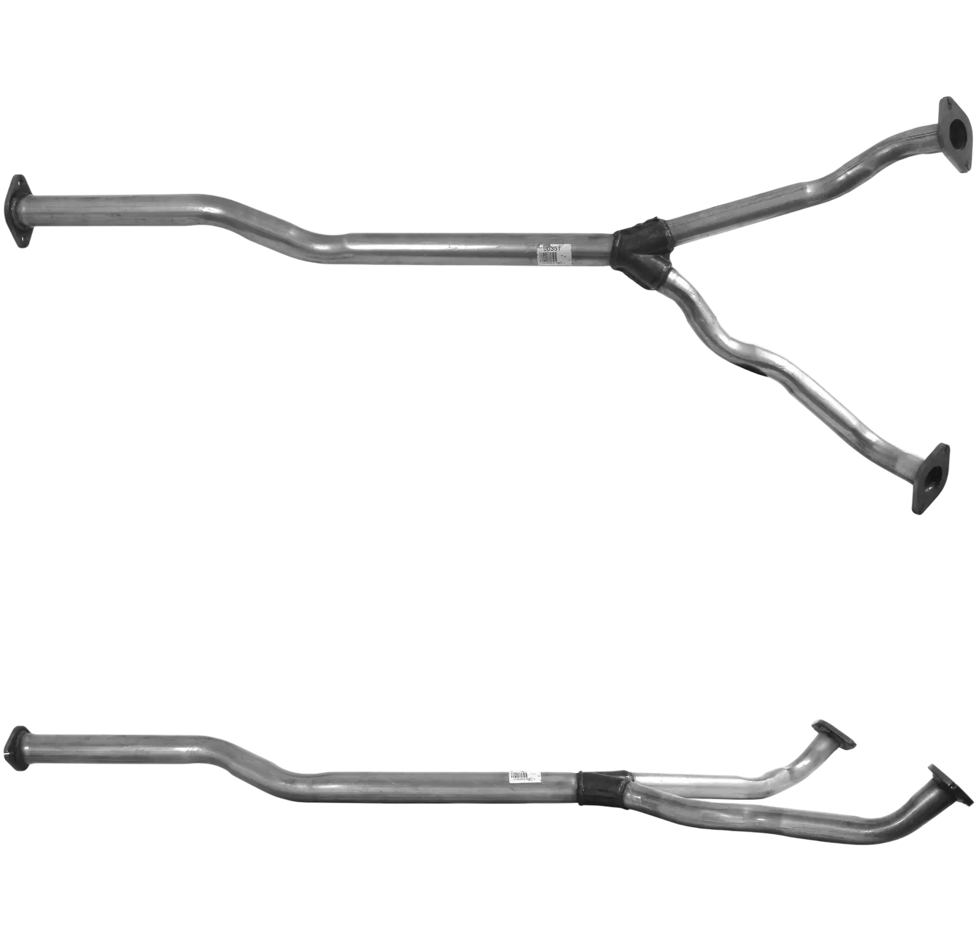 Auspuffrohr Abgasrohr Flexrohr Hosenrohr Abgaskrümmer Rohr bis EURO 4 E-Prüfzeichen für HYUNDAI SANTA FE 2.2L CRDI D4EB-Motor u.a. BM CATALYSTS