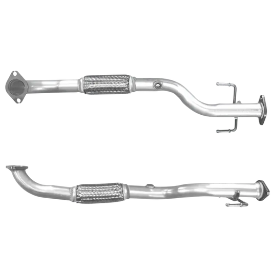 Auspuffrohr Abgasrohr Flexrohr Hosenrohr Abgaskrümmer Rohr bis EURO 4 E-Prüfzeichen für HYUNDAI TRAJET 2L 16-V-G4GC-Motor u.a. BM CATALYSTS