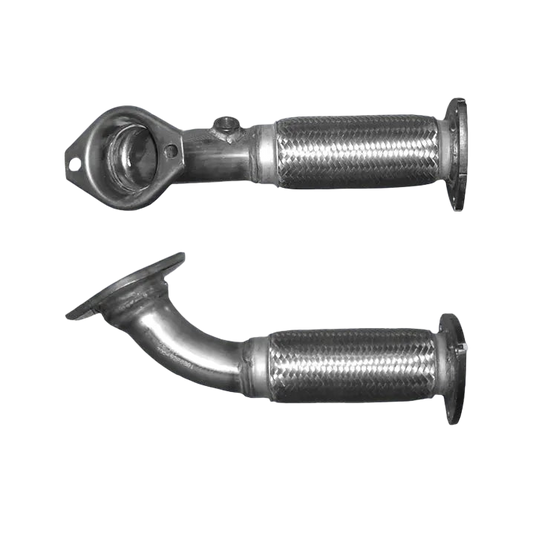 Auspuffrohr Abgasrohr Flexrohr Hosenrohr Abgaskrümmer Rohr bis EURO 4 E-Prüfzeichen für IVECO DAILY 2.3L 40C14 Turbodiesel-ALCOM-System u.a. BM CATALYSTS