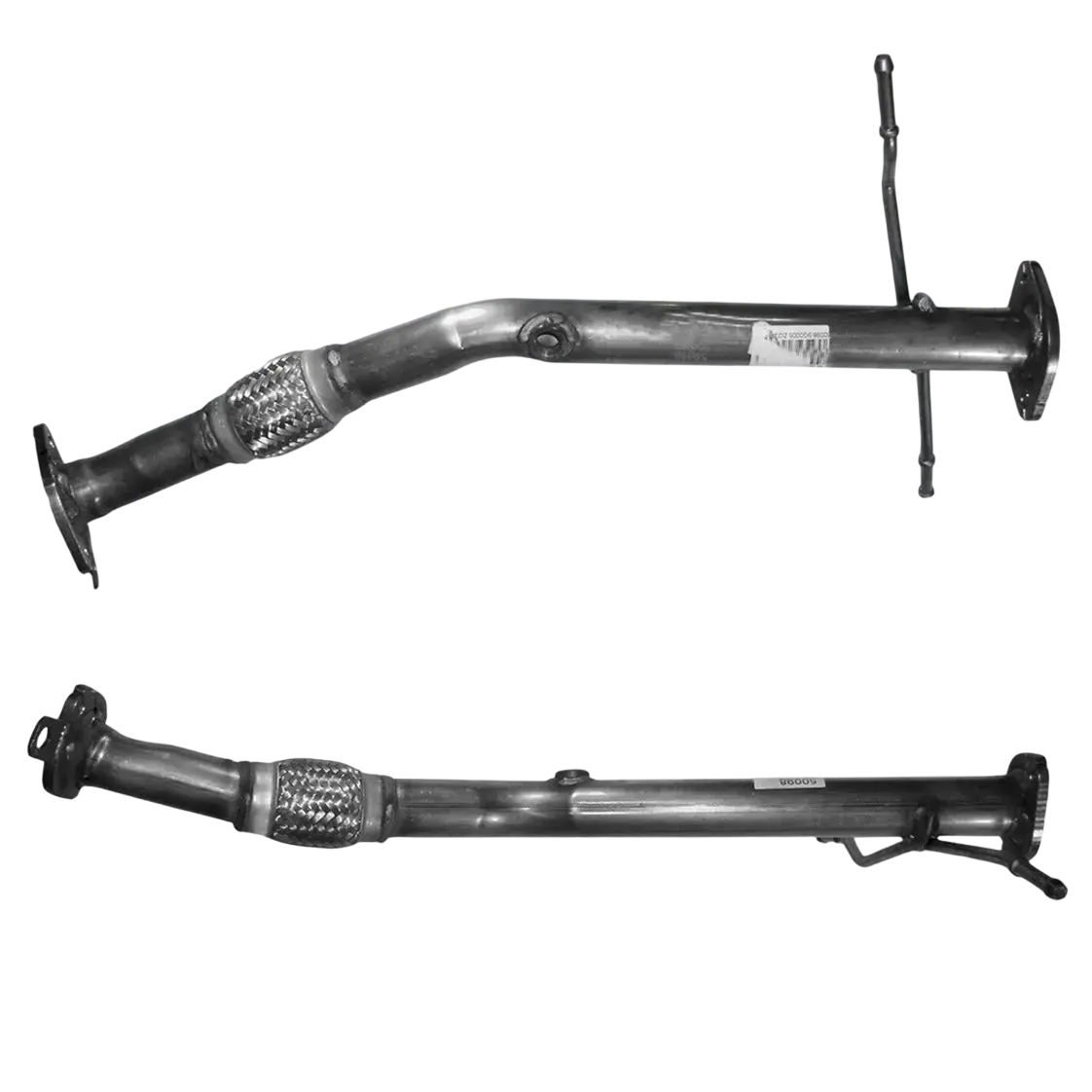 Auspuffrohr Abgasrohr Flexrohr Hosenrohr Abgaskrümmer Rohr bis EURO 4 E-Prüfzeichen für KIA RIO 1.3L Maniverter zu m/box u.a. BM CATALYSTS