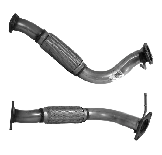 Auspuffrohr Abgasrohr Flexrohr Hosenrohr Abgaskrümmer Rohr bis EURO 4 E-Prüfzeichen für KIA SORENTO 2.5L CRDi Automatik D4CB Motor;... BM CATALYSTS