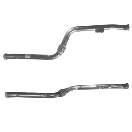 Auspuffrohr Abgasrohr Flexrohr Hosenrohr Abgaskrümmer Rohr bis EURO 4 E-Prüfzeichen für MERCEDES C200 2.1L W203.007 CDi OM646962 Motor u.a. BM CATALYSTS