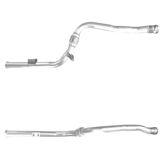 Auspuffrohr Abgasrohr Flexrohr Hosenrohr Abgaskrümmer Rohr bis EURO 4 E-Prüfzeichen für MERCEDES C220 2.1L W204 OM 646.811 Motor CDi Euro 4 u.a. BM CATALYSTS