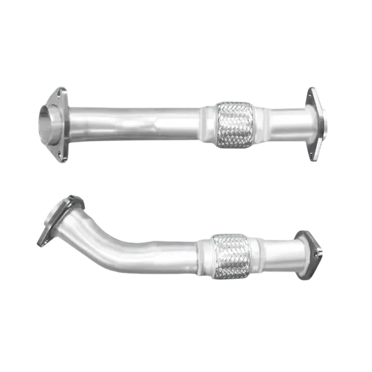 Auspuffrohr Abgasrohr Flexrohr Hosenrohr Abgaskrümmer Rohr bis EURO 4 E-Prüfzeichen für NISSAN NAVARA 2.5L YD25DDTi Motor 1. Verbindungsrohr... BM CATALYSTS