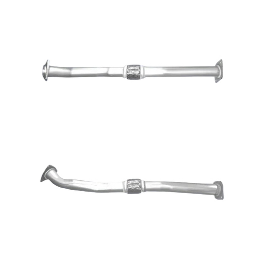 Auspuffrohr Abgasrohr Flexrohr Hosenrohr Abgaskrümmer Rohr bis EURO 4 E-Prüfzeichen für NISSAN NAVARA 2.5L YD25DDTi Motor ohne DPF; 1.... BM CATALYSTS