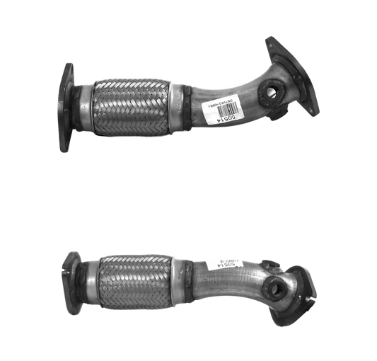 Auspuffrohr Abgasrohr Flexrohr Hosenrohr Abgaskrümmer Rohr bis EURO 4 E-Prüfzeichen für NISSAN PRIMASTAR 2.5L dCi G9U Motor; 1.... BM CATALYSTS