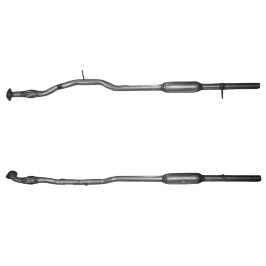 Auspuffrohr Abgasrohr Flexrohr Hosenrohr Abgaskrümmer Rohr bis EURO 4 E-Prüfzeichen für OPEL AGILA 1.2L 16-V-Z12XEP-Motor u.a. BM CATALYSTS