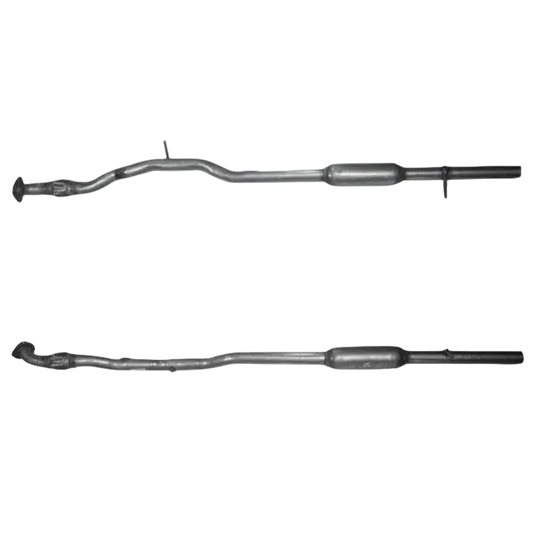 Auspuffrohr Abgasrohr Flexrohr Hosenrohr Abgaskrümmer Rohr bis EURO 4 E-Prüfzeichen für OPEL AGILA 1.2L 16-V-Z12XEP-Motor u.a. BM CATALYSTS