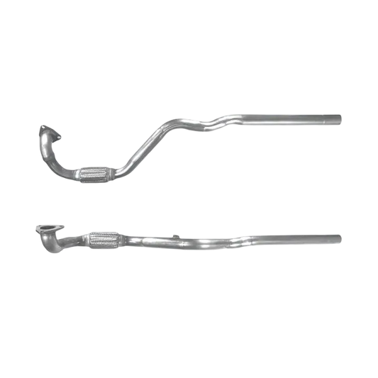 Auspuffrohr Abgasrohr Flexrohr Hosenrohr Abgaskrümmer Rohr bis EURO 4 E-Prüfzeichen für OPEL ASTRA G 1.6L Fließheck Z16XEP... BM CATALYSTS