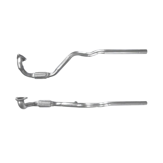 Auspuffrohr Abgasrohr Flexrohr Hosenrohr Abgaskrümmer Rohr bis EURO 4 E-Prüfzeichen für OPEL ASTRA G 1.6L Fließheck Z16XEP... BM CATALYSTS