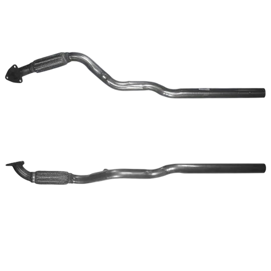 Auspuffrohr Abgasrohr Flexrohr Hosenrohr Abgaskrümmer Rohr bis EURO 4 E-Prüfzeichen für OPEL ASTRA G 1.6L LPG Z16SE u.a. BM CATALYSTS