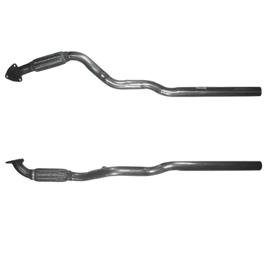 Auspuffrohr Abgasrohr Flexrohr Hosenrohr Abgaskrümmer Rohr bis EURO 4 E-Prüfzeichen für OPEL ASTRA G 1.6L LPG Z16SE u.a. BM CATALYSTS