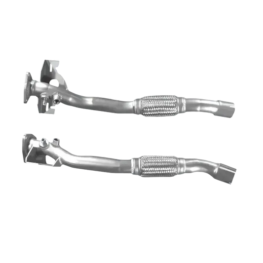 Auspuffrohr Abgasrohr Flexrohr Hosenrohr Abgaskrümmer Rohr bis EURO 4 E-Prüfzeichen für OPEL ASTRA H 1.3L CDTi Z13DTH Motor 1. C/Rohr; DPF u.a. BM CATALYSTS