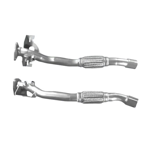 Auspuffrohr Abgasrohr Flexrohr Hosenrohr Abgaskrümmer Rohr bis EURO 4 E-Prüfzeichen für OPEL ASTRA H 1.3L CDTi Z13DTH Motor 1. C/Rohr; DPF u.a. BM CATALYSTS
