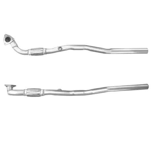 Auspuffrohr Abgasrohr Flexrohr Hosenrohr Abgaskrümmer Rohr bis EURO 4 E-Prüfzeichen für OPEL ASTRA H 1.6L 16-V-Motoren Z16XEP; Z16XE1 u.a. BM CATALYSTS