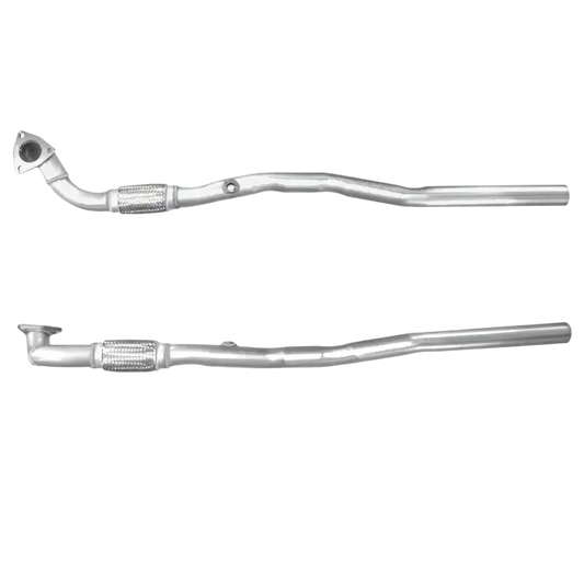 Auspuffrohr Abgasrohr Flexrohr Hosenrohr Abgaskrümmer Rohr bis EURO 4 E-Prüfzeichen für OPEL ASTRA H 1.6L 16-V-Motoren Z16XEP; Z16XE1 u.a. BM CATALYSTS