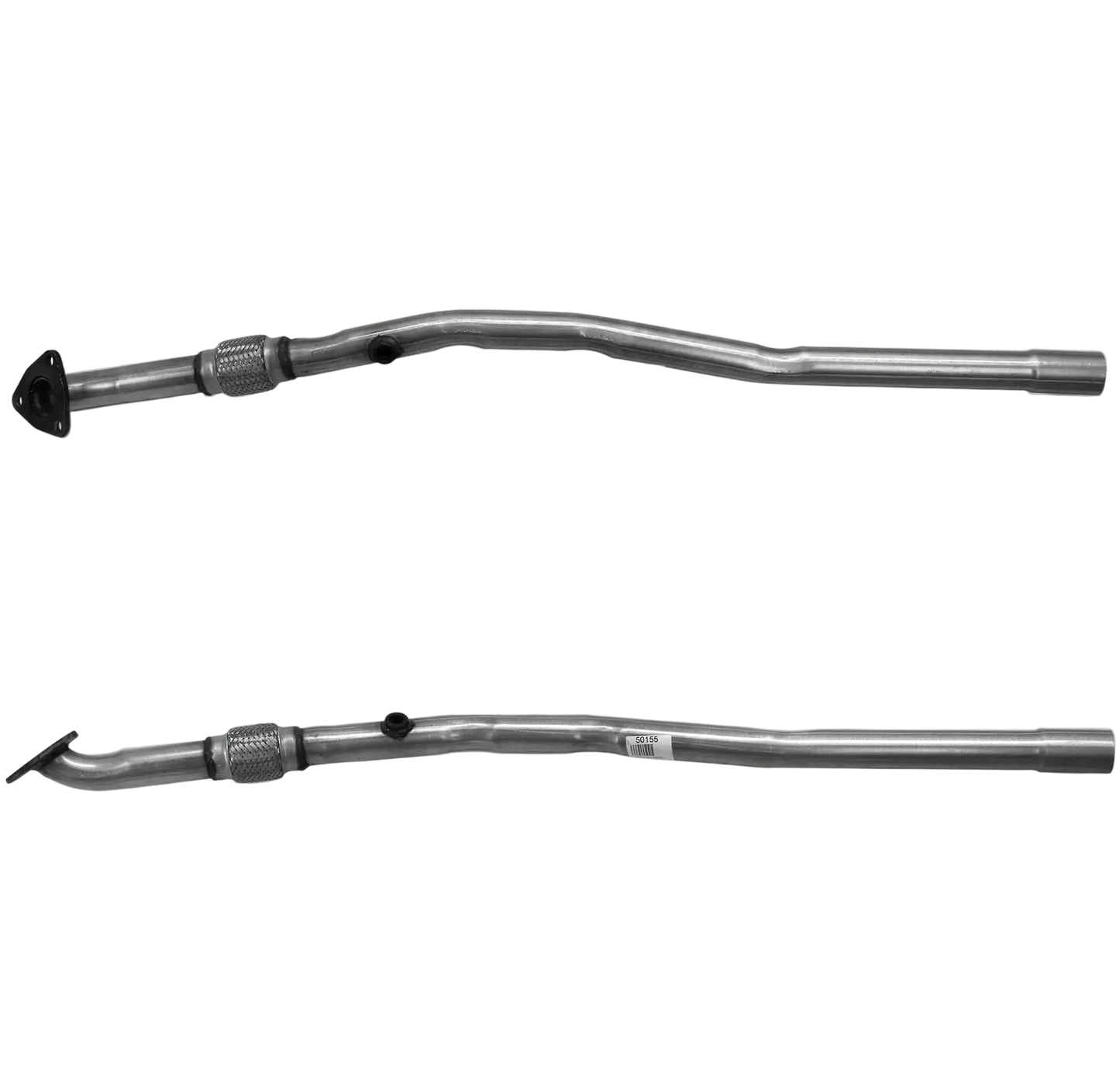 Auspuffrohr Abgasrohr Flexrohr Hosenrohr Abgaskrümmer Rohr bis EURO 4 E-Prüfzeichen für OPEL ASTRA H 1.6L Mk.5 16v Z16XER; A16XER-Motor u.a. BM CATALYSTS
