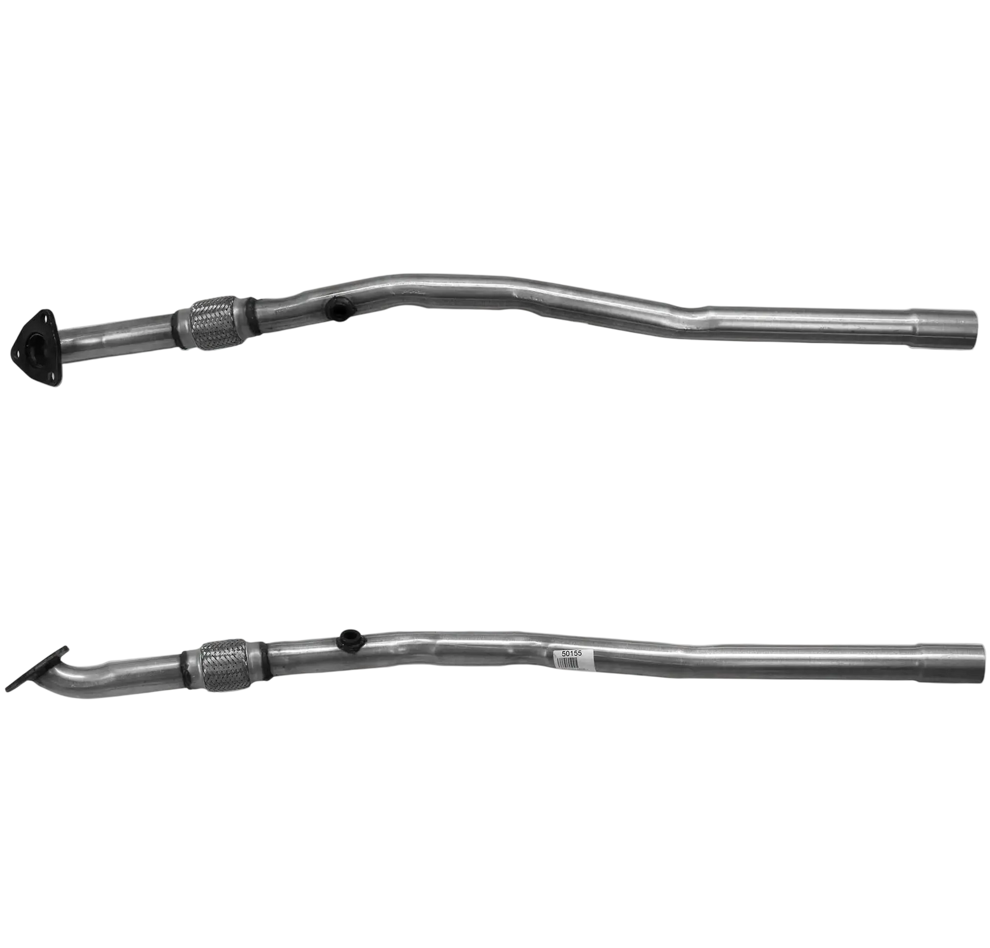 Auspuffrohr Abgasrohr Flexrohr Hosenrohr Abgaskrümmer Rohr bis EURO 4 E-Prüfzeichen für OPEL ASTRA H 1.6L Mk.5 16v Z16XER; A16XER-Motor u.a. BM CATALYSTS