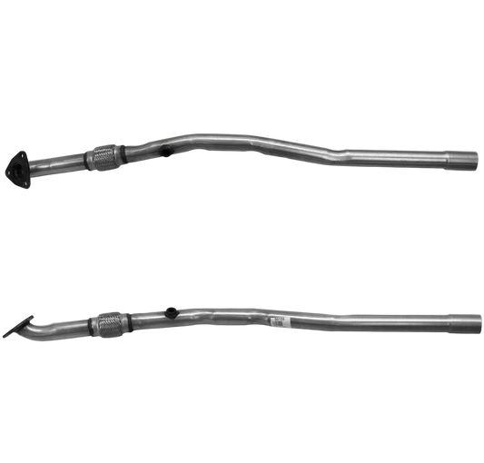 Auspuffrohr Abgasrohr Flexrohr Hosenrohr Abgaskrümmer Rohr bis EURO 4 E-Prüfzeichen für OPEL ASTRA H 1.6L Mk.5 16v Z16XER; A16XER-Motor u.a. BM CATALYSTS