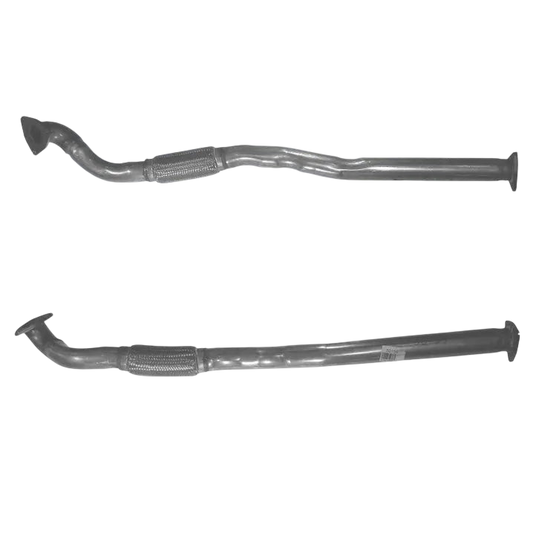 Auspuffrohr Abgasrohr Flexrohr Hosenrohr Abgaskrümmer Rohr bis EURO 4 E-Prüfzeichen für OPEL ASTRA H 1.9L CDTi c/pipe zwischen Kat & DPF u.a. BM CATALYSTS