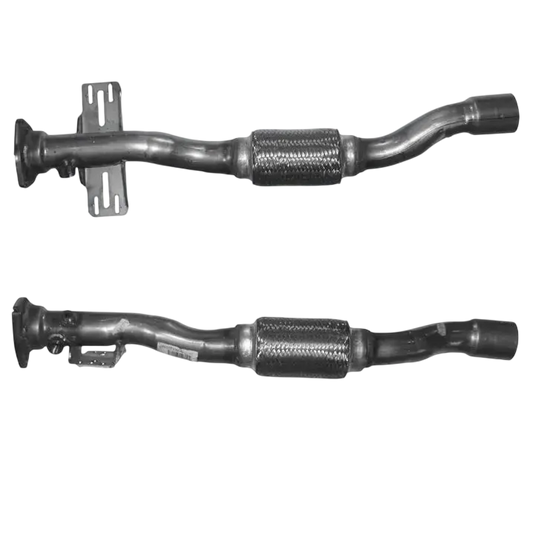 Auspuffrohr Abgasrohr Flexrohr Hosenrohr Abgaskrümmer Rohr bis EURO 4 E-Prüfzeichen für OPEL CORSA COMBO 1.3L CDTi Z13DTJ Motor Kat zu DPF... BM CATALYSTS