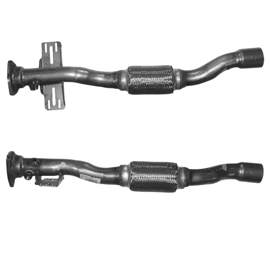 Auspuffrohr Abgasrohr Flexrohr Hosenrohr Abgaskrümmer Rohr bis EURO 4 E-Prüfzeichen für OPEL CORSA COMBO 1.3L CDTi Z13DTJ Motor Kat zu DPF... BM CATALYSTS