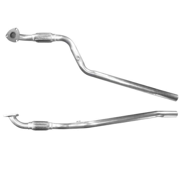 Auspuffrohr Abgasrohr Flexrohr Hosenrohr Abgaskrümmer Rohr bis EURO 4 E-Prüfzeichen für OPEL MERIVA A 1.6L 8V Z16SE-Motor; f/pipe u.a. BM CATALYSTS
