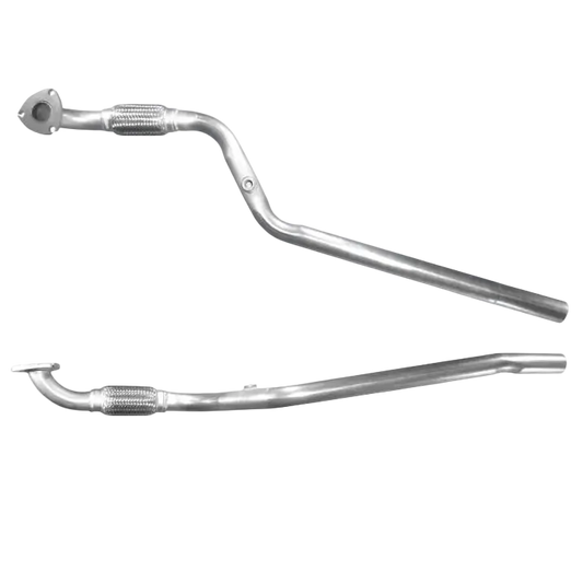 Auspuffrohr Abgasrohr Flexrohr Hosenrohr Abgaskrümmer Rohr bis EURO 4 E-Prüfzeichen für OPEL MERIVA A 1.6L 8V Z16SE-Motor; f/pipe u.a. BM CATALYSTS